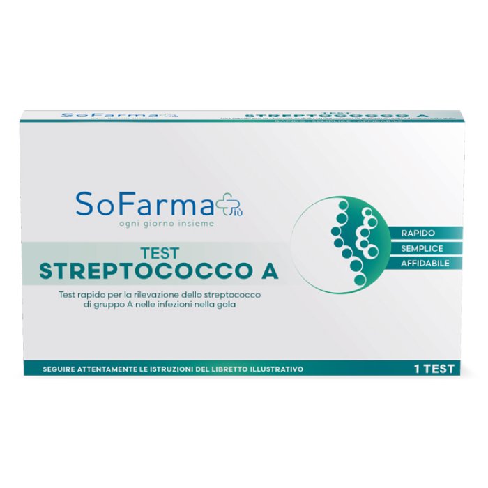 Sofarmapiù Test Rapido Autodiagnostico - Streptococco A