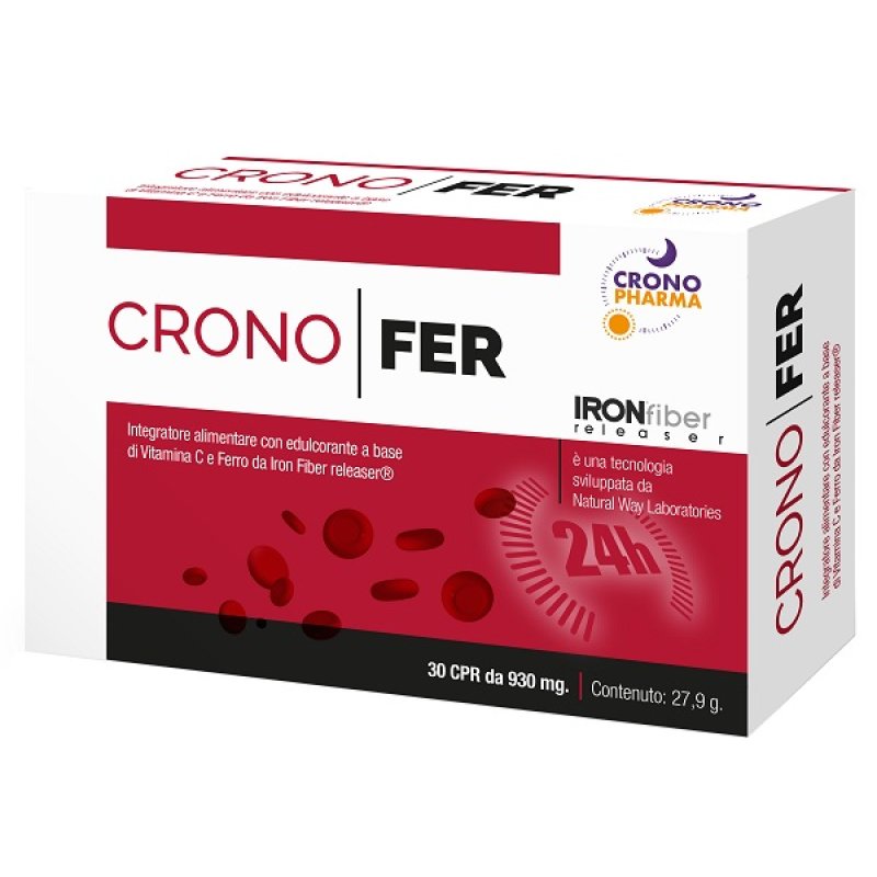 Cronofer Integratore di Ferro 30 Compresse