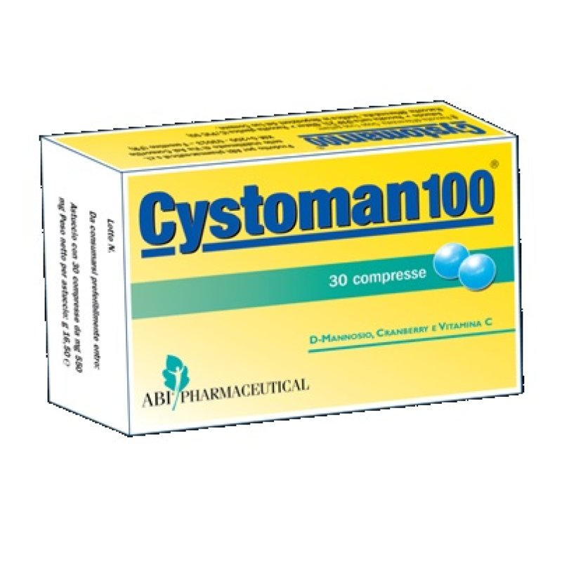 Abi Pharmaceutical Cystoman 100 30 Compresse