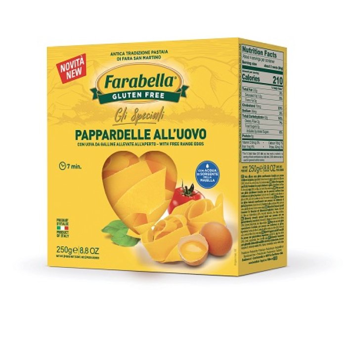 Farabella Pasta Pappardelle all' Uovo senza glutine  250 gr