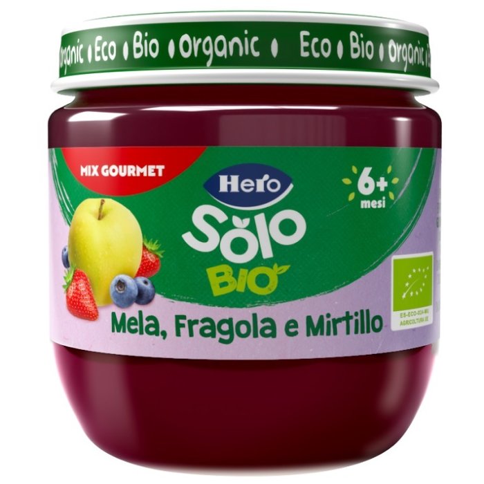 Fater Hero Solo Omogeneizzato Mela Cannella 120 G