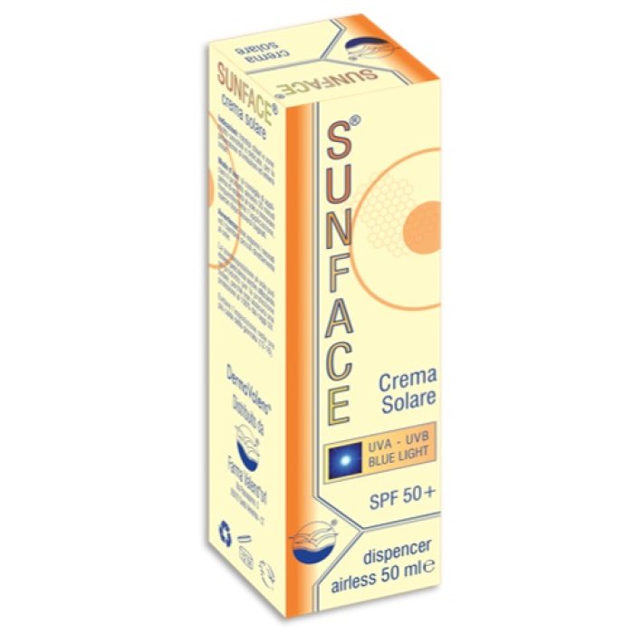 Sunface crema solare viso SPF50+ 50 ml - crema solare alta protezione per il viso