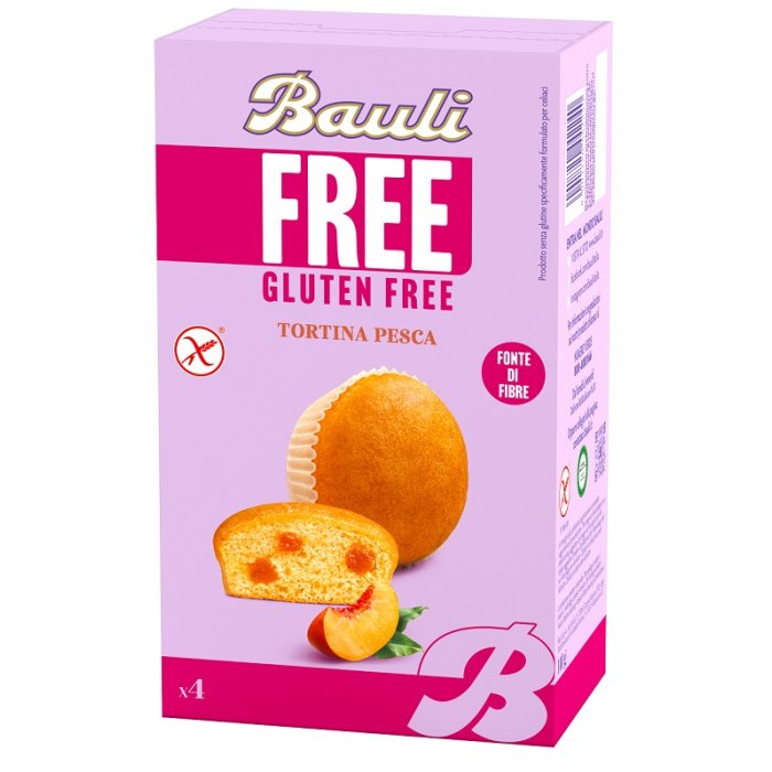 BAULI Tortina Pesca S/G 140G