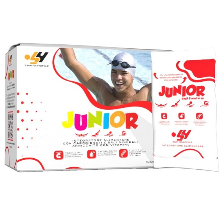 Swim Your Style Junior 14 bustine - integratore salino energetico per ragazzi