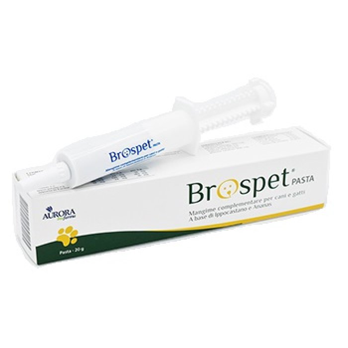 Aurora Biofarma Brospet Pasta Mangime Complementare Cani e Gatti 20g