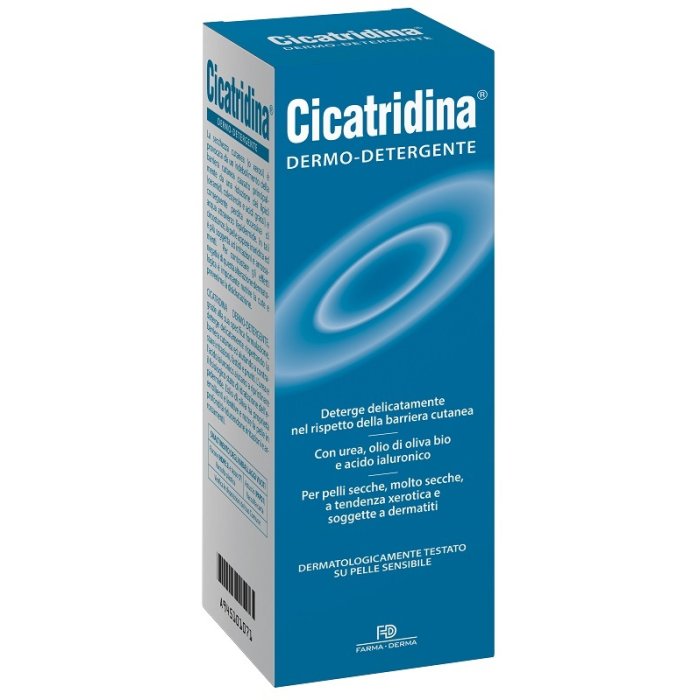 Cicatrina - Dermo Detergente Confezione per Pelle Secca 200 Ml