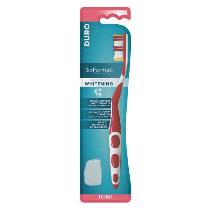 Spazzola White Dura Bianca Multiuso per Pulizia Profonda di Pavimenti e Superfici con Setole Rigide