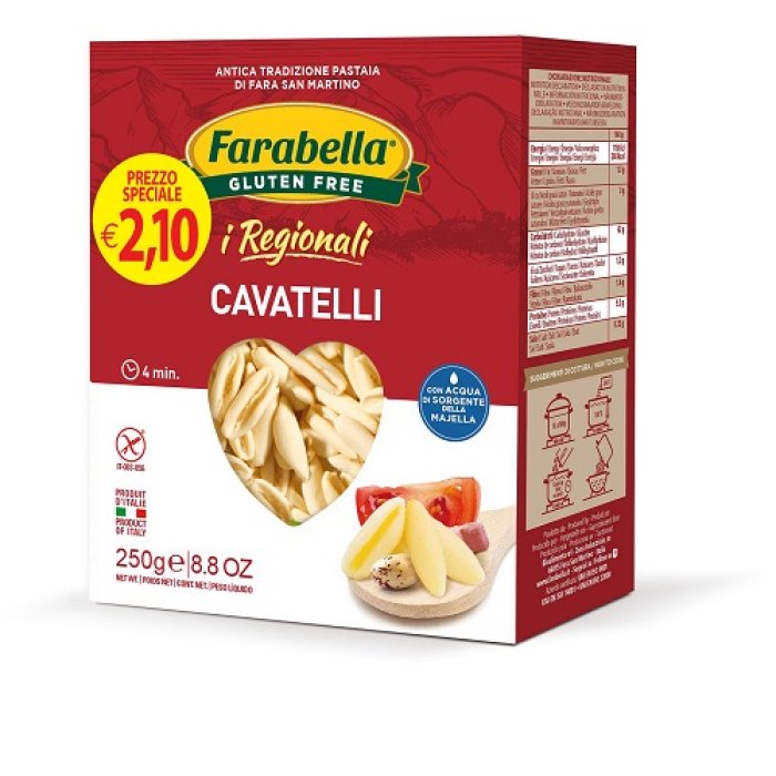 Farabella Cavatelli I Regionali Promo 250 g Senza Glutine