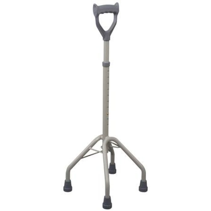 Quadripode Brio alluminio anodizzato manico chiuso - bastone quadripode regolabile