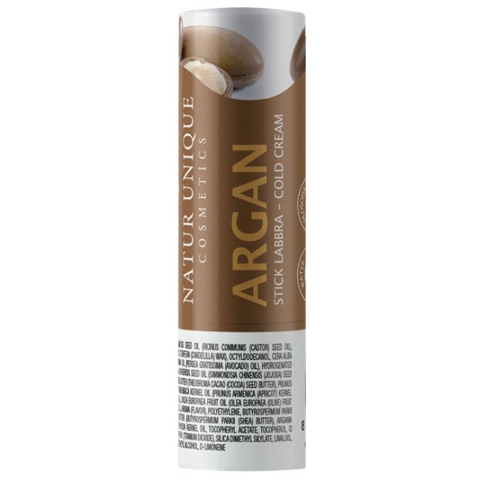 Natur Unique Stick per Labbra Argan Lenitivo Aroma Pesca 4ml