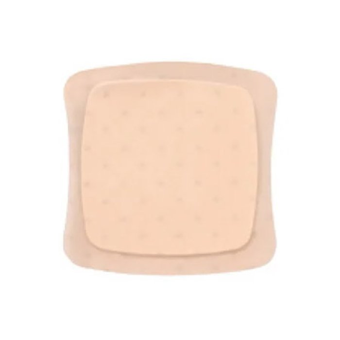 Aquacel Foam medicazione in schiuma con argento adesiva 12,5 x 12,5 cm per trattamento di ferite acute e croniche