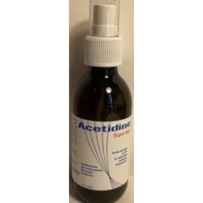 Acetidine Spray Orale Acido Acetico Trattamento Gola e Mucosa Orale