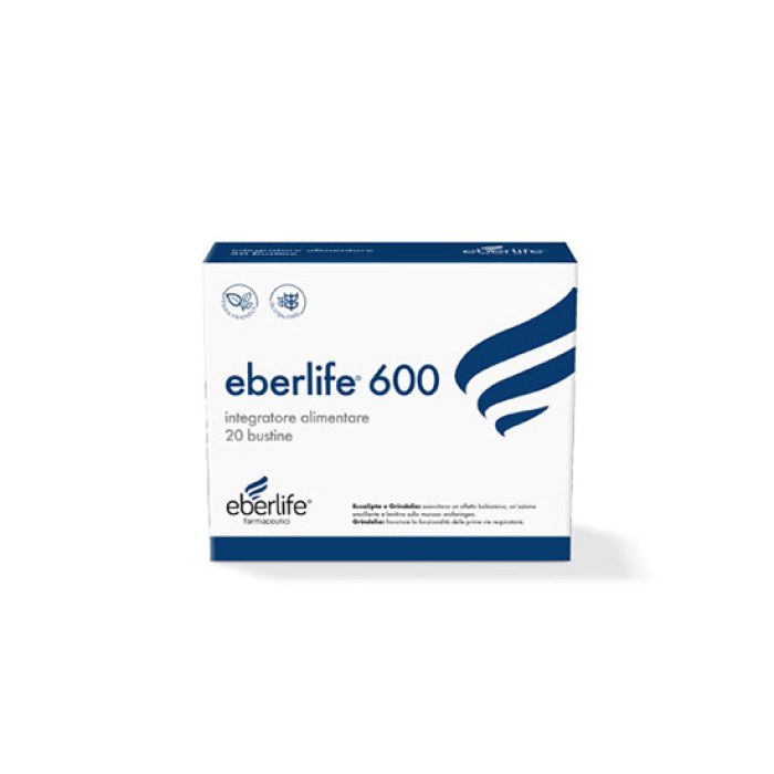 Eberlife 600 integratore alimentare 20 bustine 86,6 g