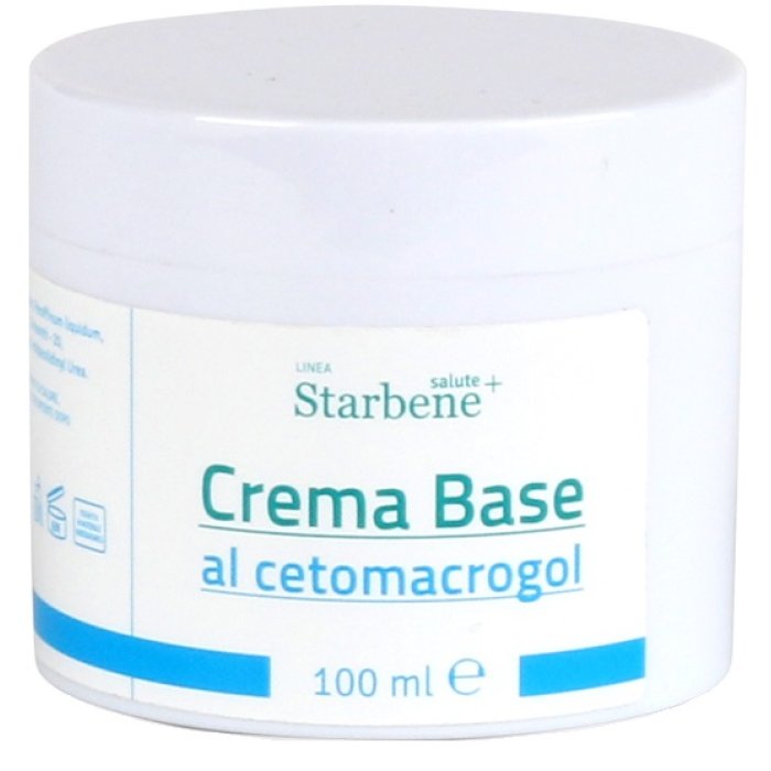 Crema base Cetomacrogol vaso - base emolliente neutra per preparazioni galeniche