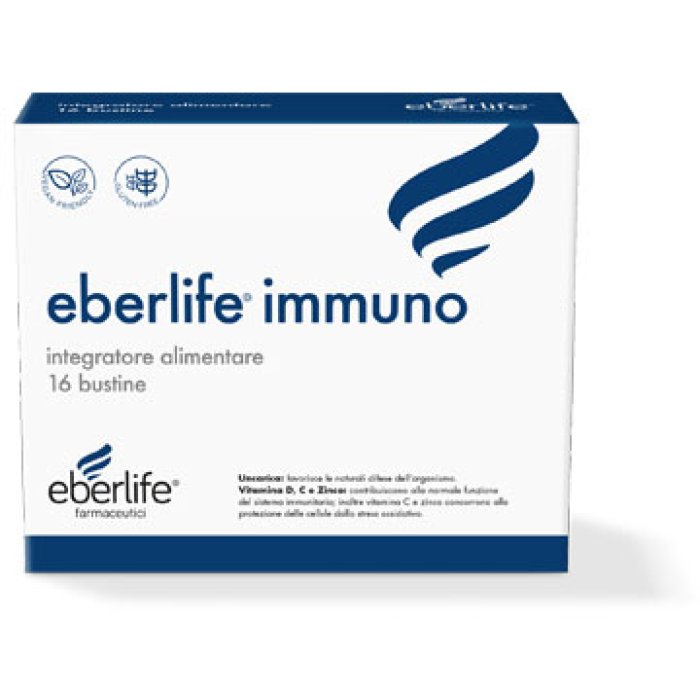 Eberlife Immuno Bustine 16 Bustine integratore alimentare Eberlife Immuno Bustine 16 Bustine integratore alimentare