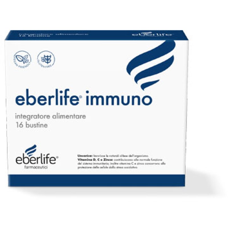 Eberlife Immuno Bustine 16 Bustine integratore alimentare Eberlife Immuno Bustine 16 Bustine integratore alimentare