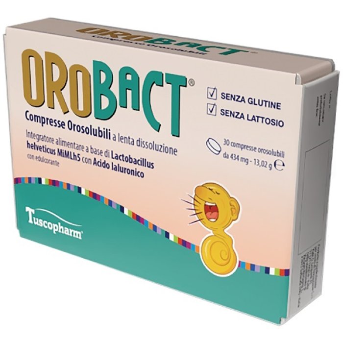 Tuscopharm Orobact 30 Compresse Orosolubili