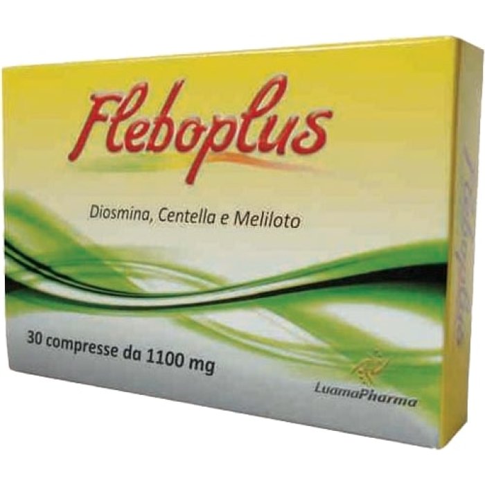 Fleboplus Luama 1200 mg 30 Compresse Integratore per la Circolazione Venosa e Gambe Leggere