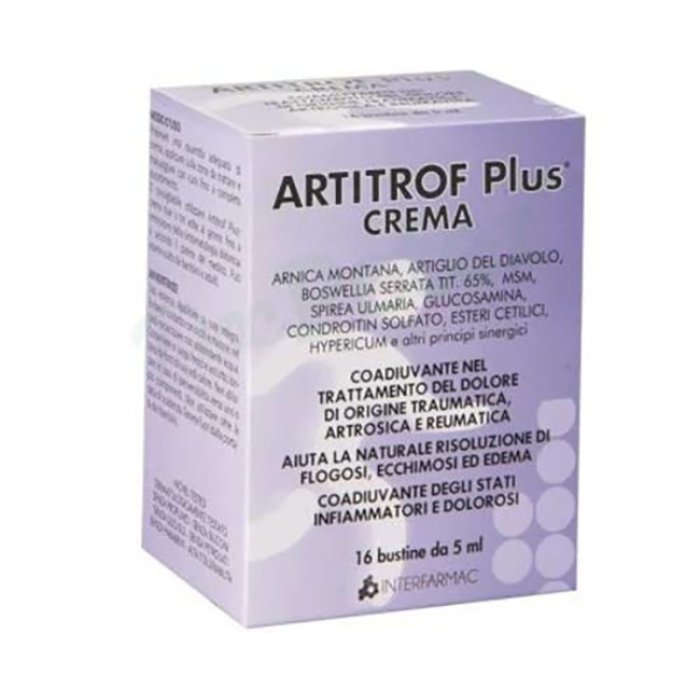 Interfarmac Artitrof Plus Crema 16 Bustine Da 5 Ml