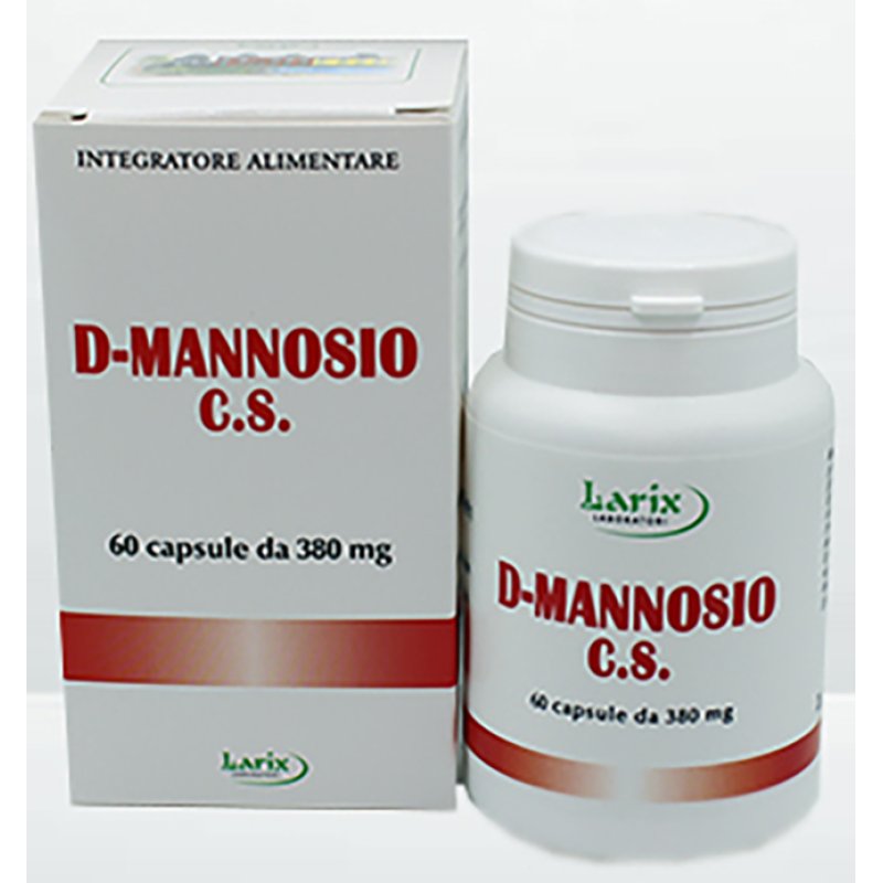 Larix Laboratori D-mannosio Cs 60 Capsule Larix Laboratori D-mannosio Cs 60 Capsule