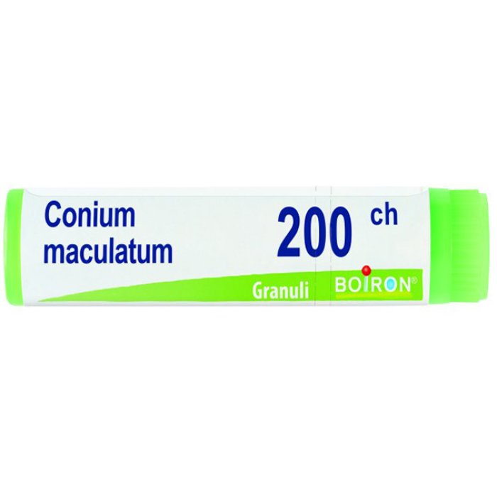 Conium Maculatum 200 CH Dose Unica Boiron – Rimedio Omeopatico in Granuli per Vertigini, Nausea e Disturbi Neurologici