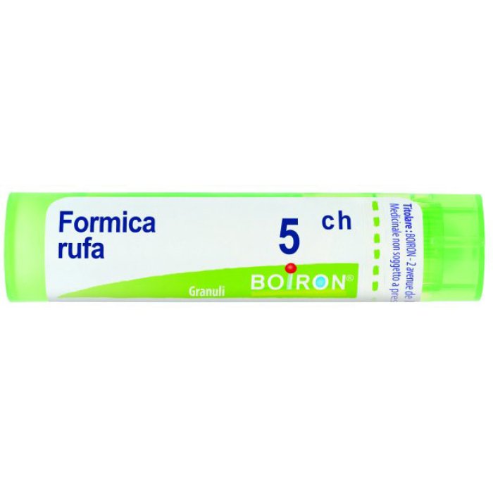 Formica Rufa 5 CH Tubo di Granuli Omeopatici Boiron