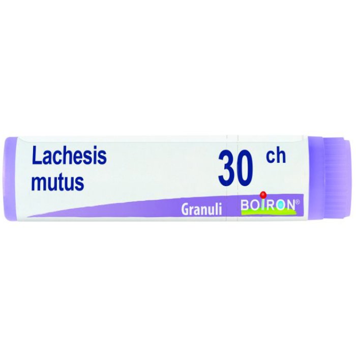 Lachesis Mutus 30 CH Dose Globuli Omeopatici Boiron – Rimedio Naturale per il Benessere Generale