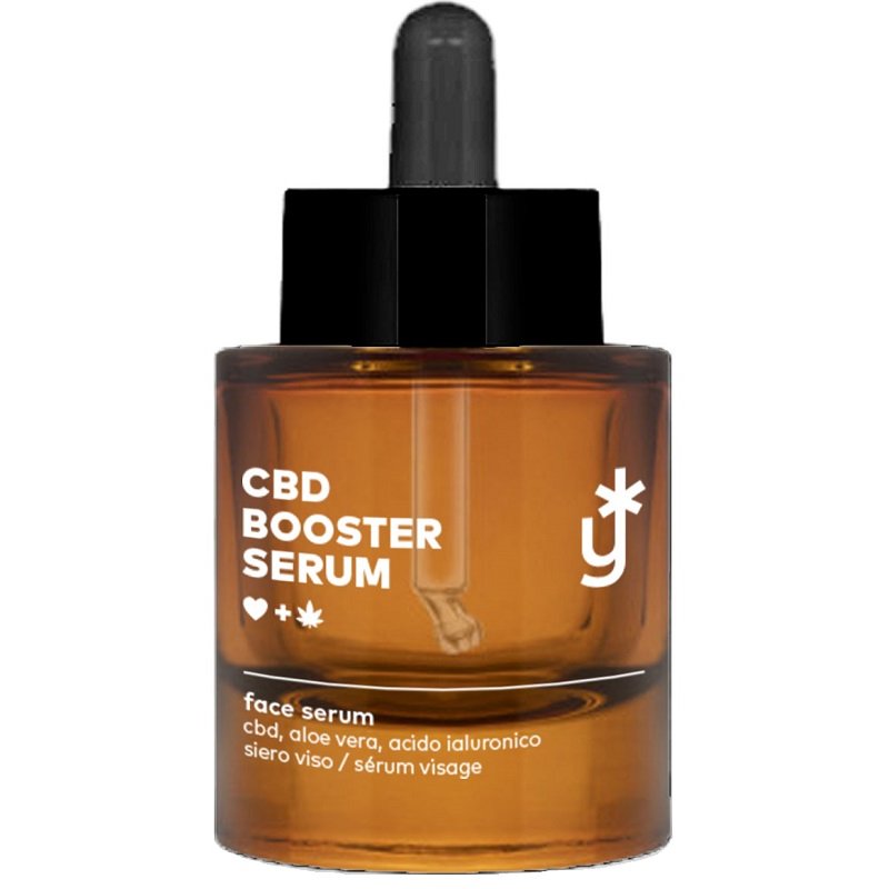 Biohempathy CBD Booster Serum Siero Viso al Cannabidiolo Booster Idratante Antiage