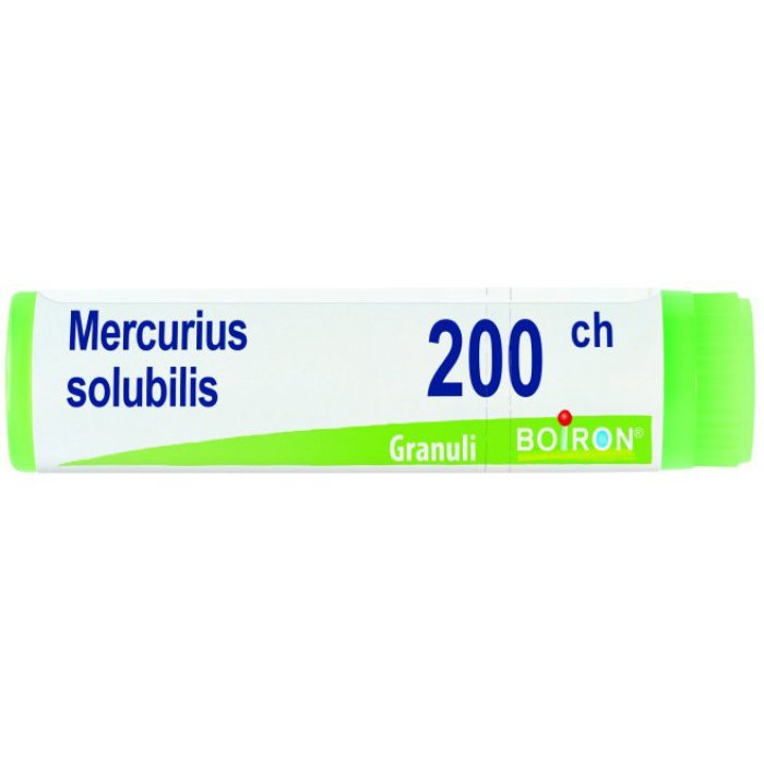 Boiron Mercurius Solubilis Dose Unica 200 CH Granuli Omeopatici vous