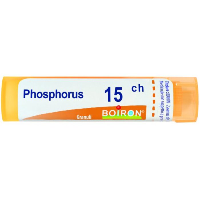 Boiron Phosphorus Diluizione 15 Centesimale Hahnemanniana Granuli Rimedio Omeopatico per Uso Orale