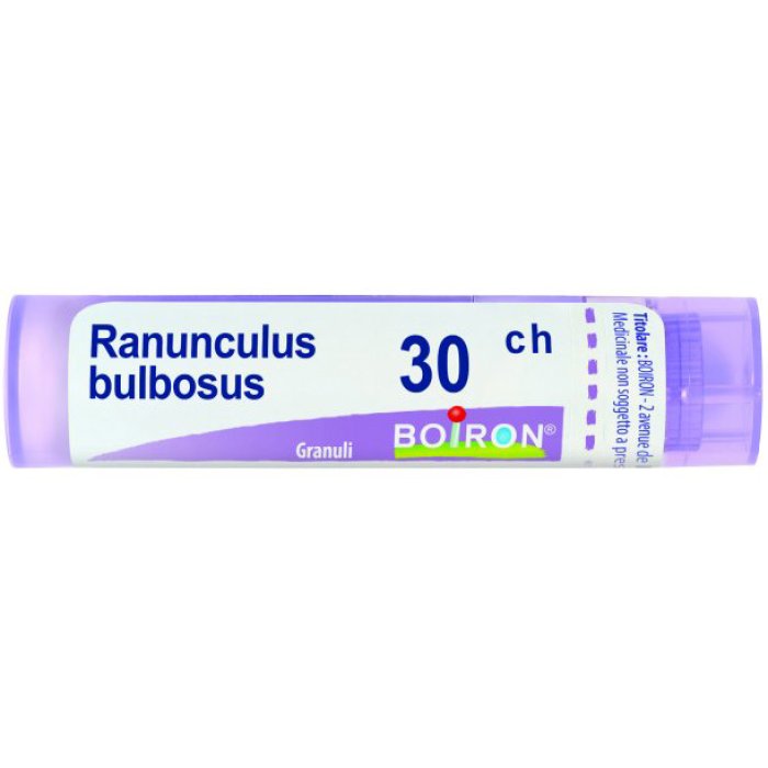 Boiron Ranunculus Bulbosus 30 CH Tubo Granuli Rimedio Omeopatico per Uso Orale