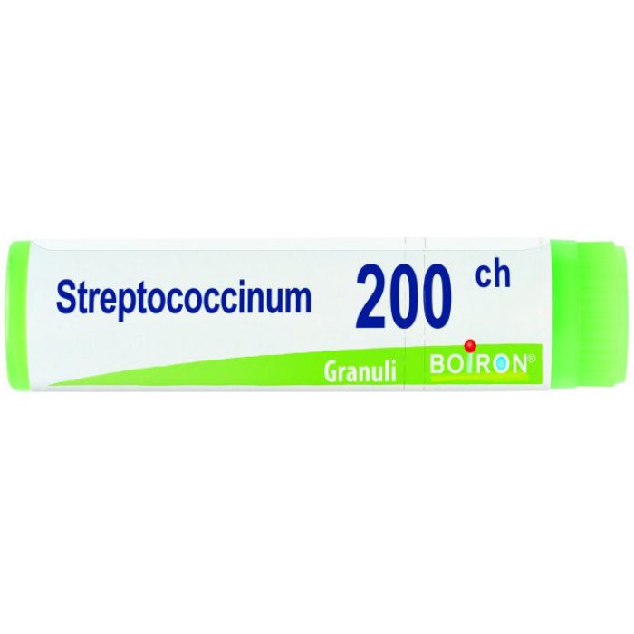 Boiron Streptococcinum Dose Unica 200 CH Granuli Omeopatici per il Benessere di Gola e Difese Immunitarie Aissel Technologies and Cura Naturale