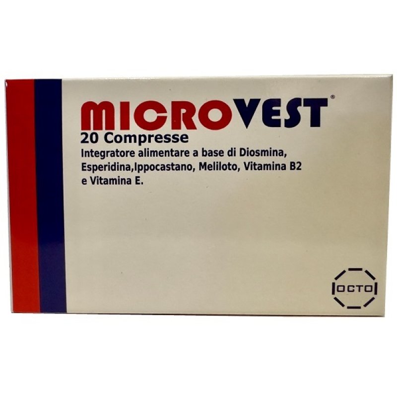 Microvest Integratore Alimentare 20 Compresse Orali Microvest Integratore Alimentare 20 Compresse Orali