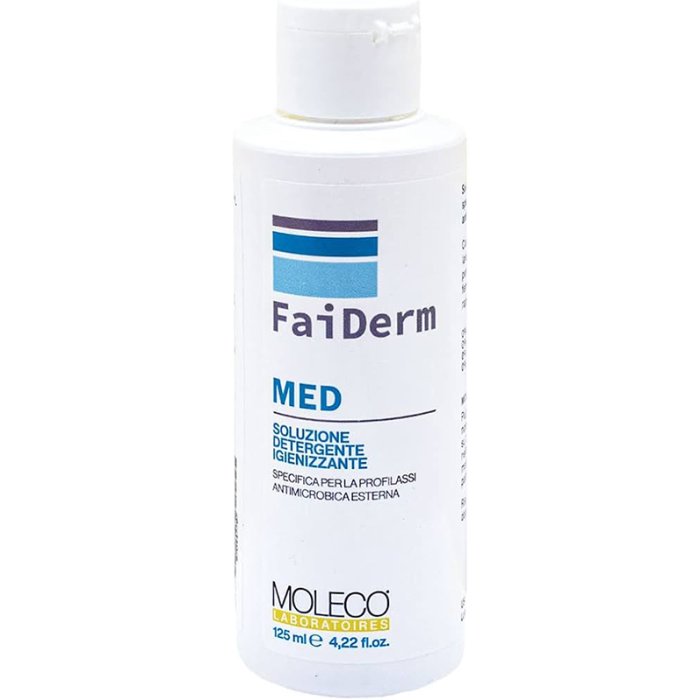 Faiderm Med Crema Dermatologica 125 ml – Trattamento Lenitivo per Pelle Irritata, Secca e Arrossata