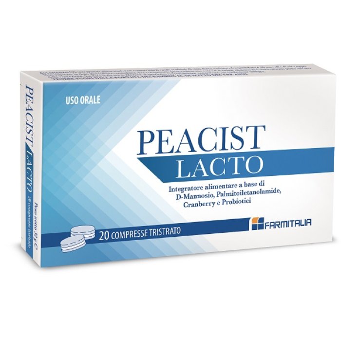 Peacist Lacto Benessere Vie Urinarie 20 compresse