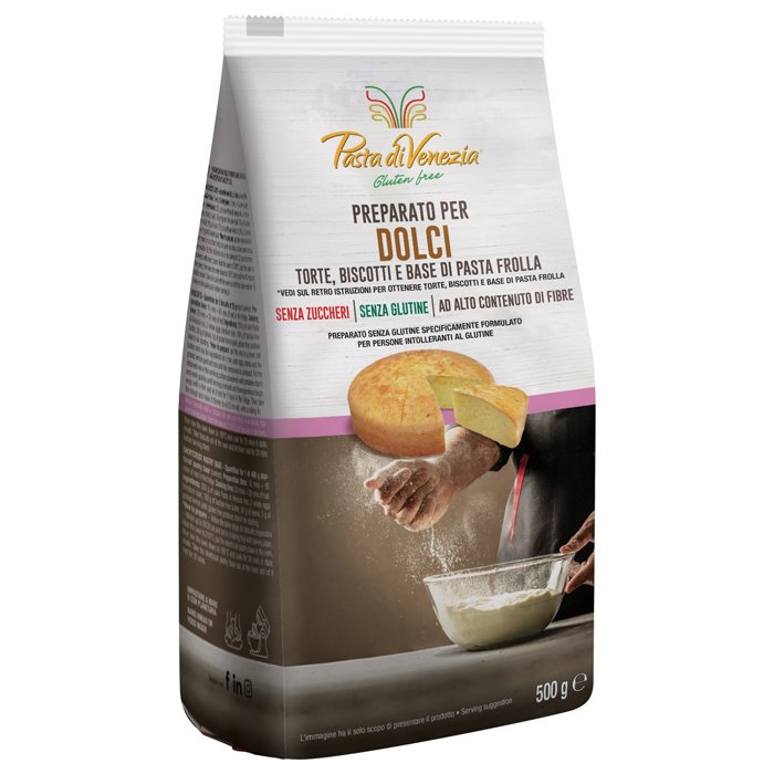 Pasta Venezia Preparato per Dolci 500 g – Pasta per Dolci Artigianale di Alta Qualità