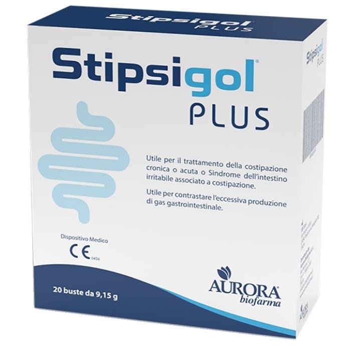 Stipsigol Plus 20 Bustine Integratore per Stitichezza e Regolarità Intestinale