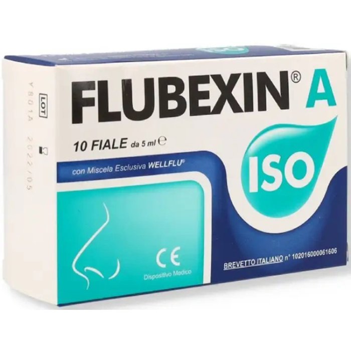 Shedir Pharma Flubexin A ISO Soluzione Ipertonica Nasale 10 Fiale