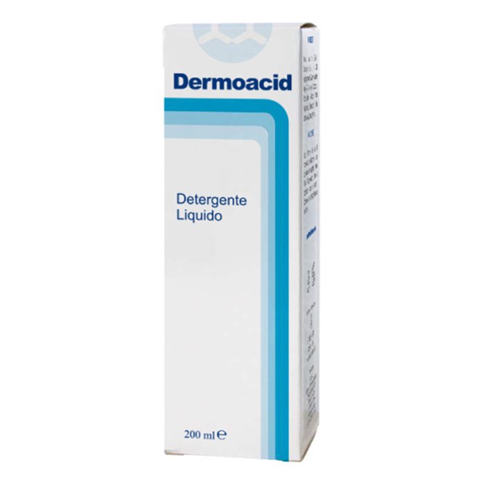 Dermoacid Detergente Delicato Viso e Corpo 200 ml pH Fisiologico per Pelle Sensibile
