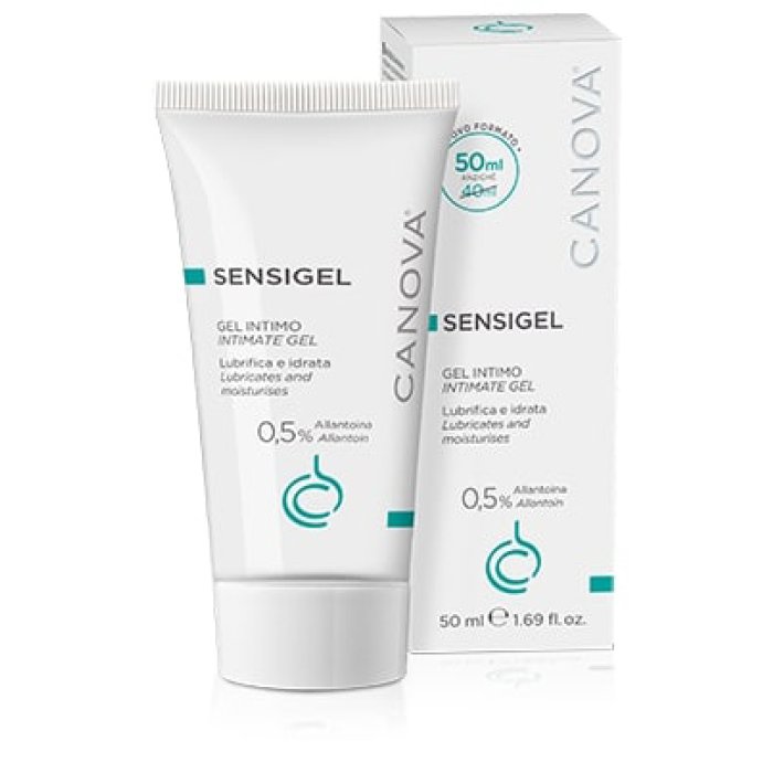 Canova Sensigel Gel Lenitivo Viso 50 Millilitri per Pelle Sensibile e Intollerante