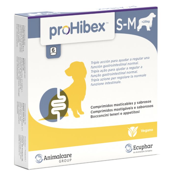 Prohibex S/M 6 bocconcini - bocconcini appetibili per cani taglia piccola e media