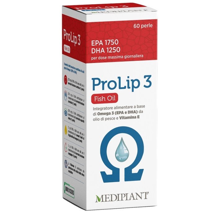 Mediplant Prolip 3 Integratore Alimentare in Perle 60 Perle Softgel