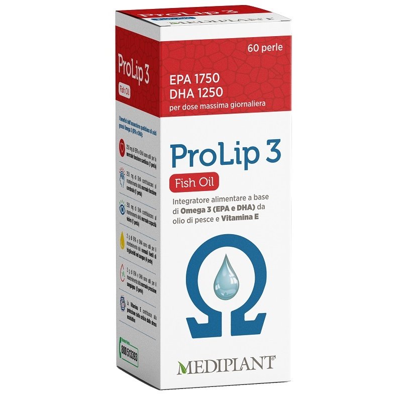 Mediplant Prolip 3 Integratore Alimentare in Perle 60 Perle Softgel