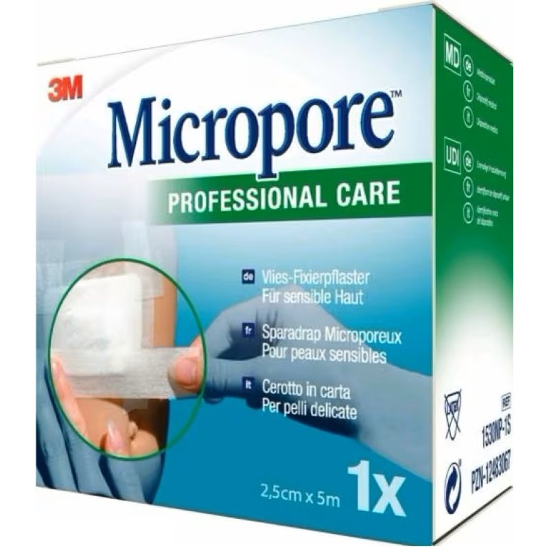 3M MICROPORE SURG T M5X25MM RE