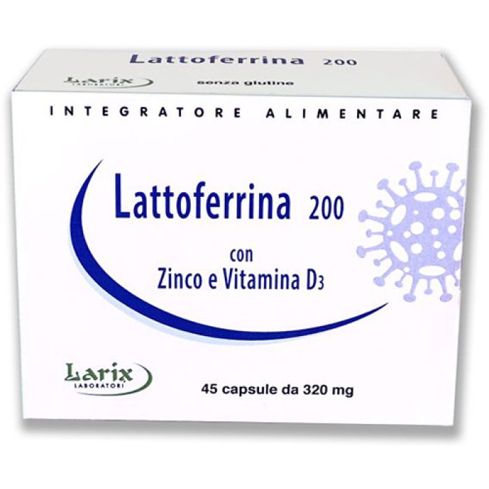 Larix Laboratori Lattoferrina 200 45 Capsule