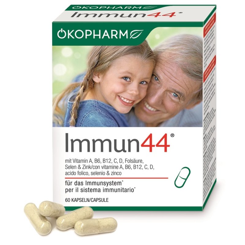 Immun44 Integratore per le Difese Immunitarie 60 cps Capsule