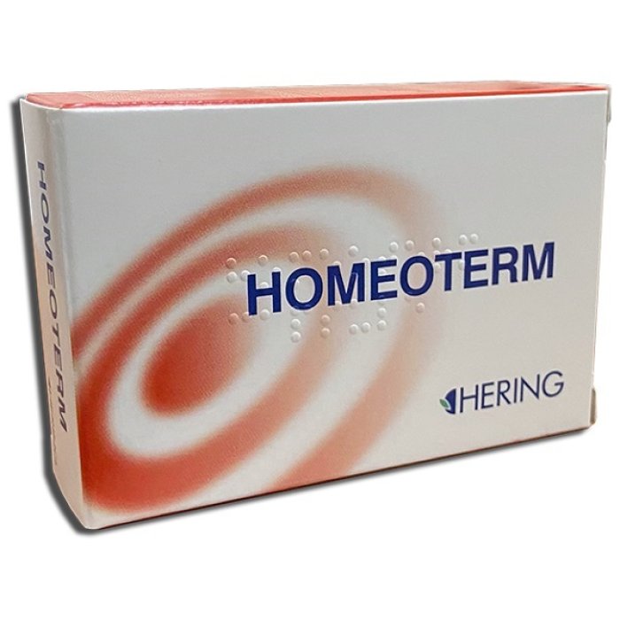 Homeoterm Hering 30 Capsule 450 mg Integratore Naturale per Termoregolazione e Benessere dell’Organismo