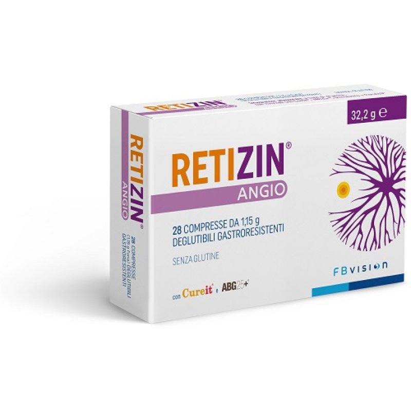 Retizin Angio 28 compresse gastroresistenti - integratore a base di retinolo e antiossidanti