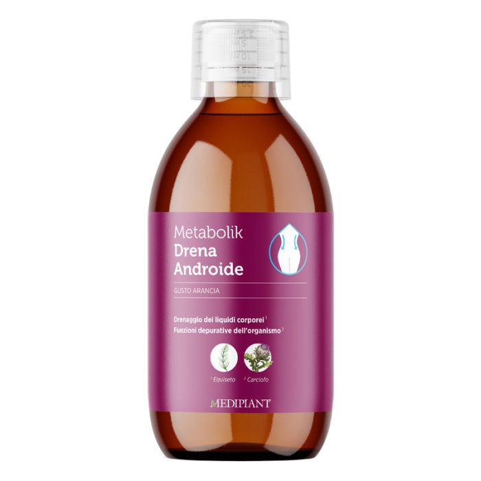 Metabolik Drena Androide Aran Integratore Drenante Donna per Ritenzione Idrica e Cellulite