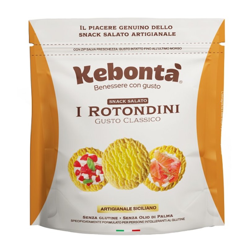 Kebontà  I Rotondini classico - biscotti frollini rotondi classici